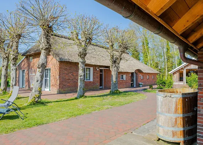 Reetdach Ostfriesenhaus Casa vacanze Südbrookmerland