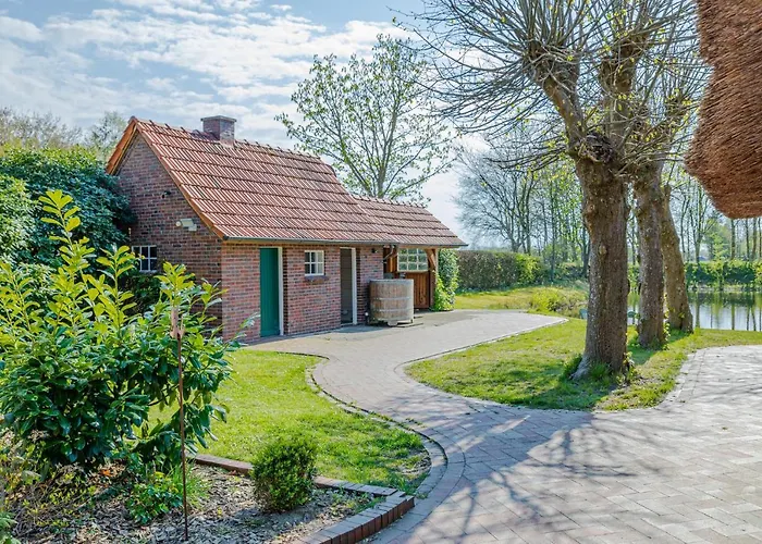 Reetdach Ostfriesenhaus